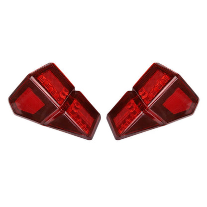 Red UTV Brake Tail Light Set for Polaris Ranger 1000 XP CREW (2019-2021)