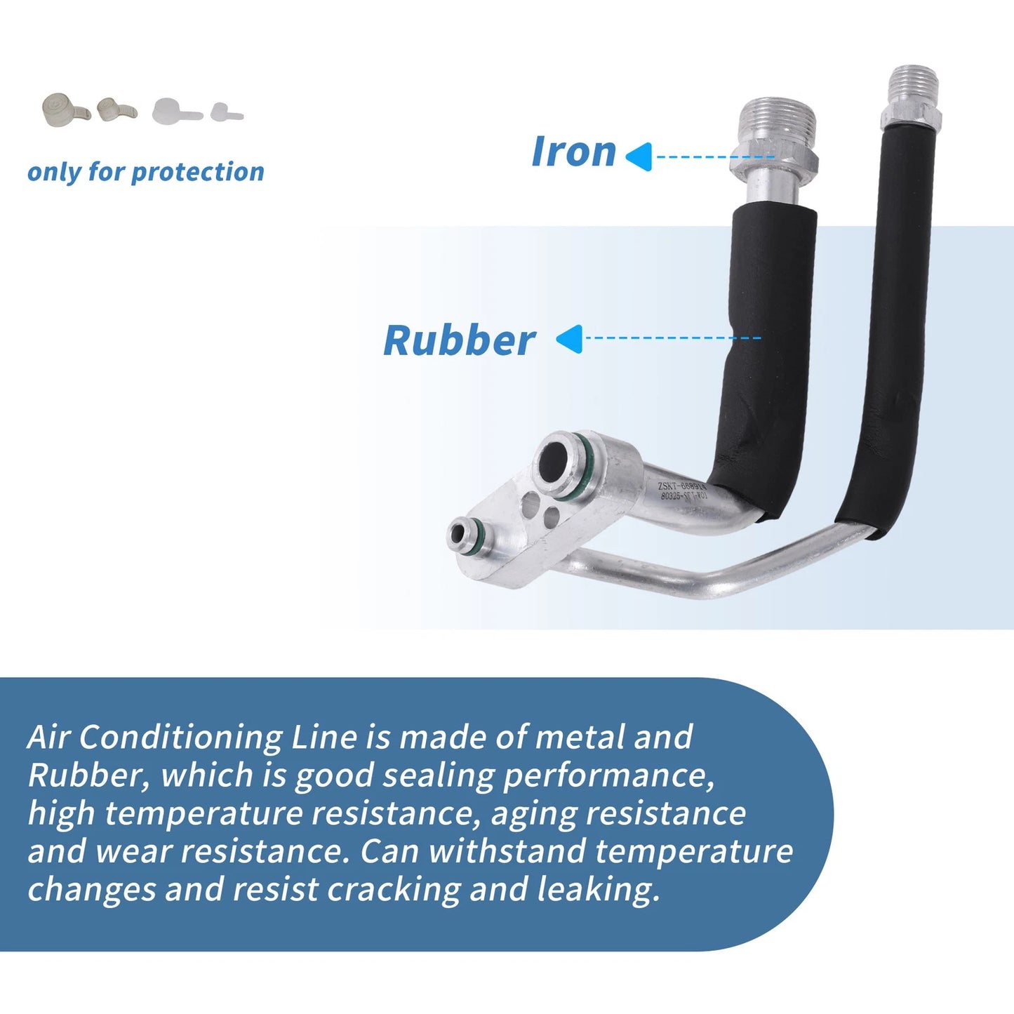 A/C Refrigerant Liquid Hose for Honda Odyssey (2005-2008)