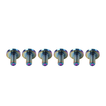 6 x Titanium Alloy M5x20mm Torx Head Bolts for Bike Motorcycle