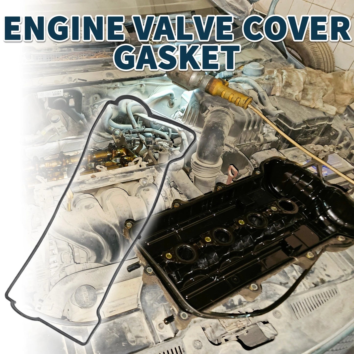 Valve Cover Gasket for Toyota Corolla DX LE STD 4-Cyl 1.6L/1.8L (1993–1997)