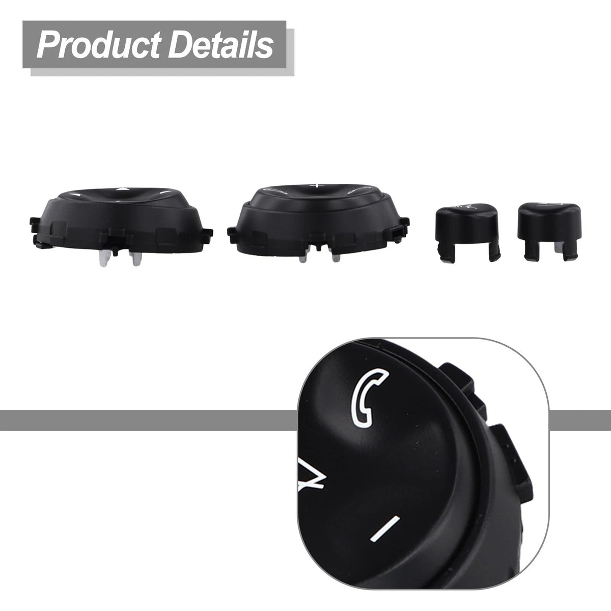 Steering Wheel Switch Buttons for Mercedes W221 S550 S63 CL550