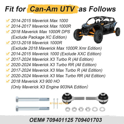 Tie Rod Ends Kit Can-Am Maverick X3 (2017–2024)