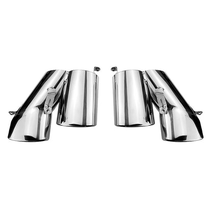 Tail Exhaust Pipe Quad Tip for 2018-2022 Honda Accord Sport Touring