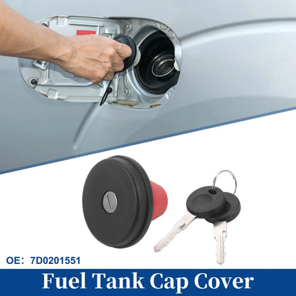 Locking Gas Cap Fuel Tank Cover w/ Keys for Ford Galaxy (1995-2005)