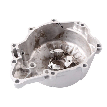 Silver Left Side Stator Cover for Yamaha FZ6 (2004-2010)