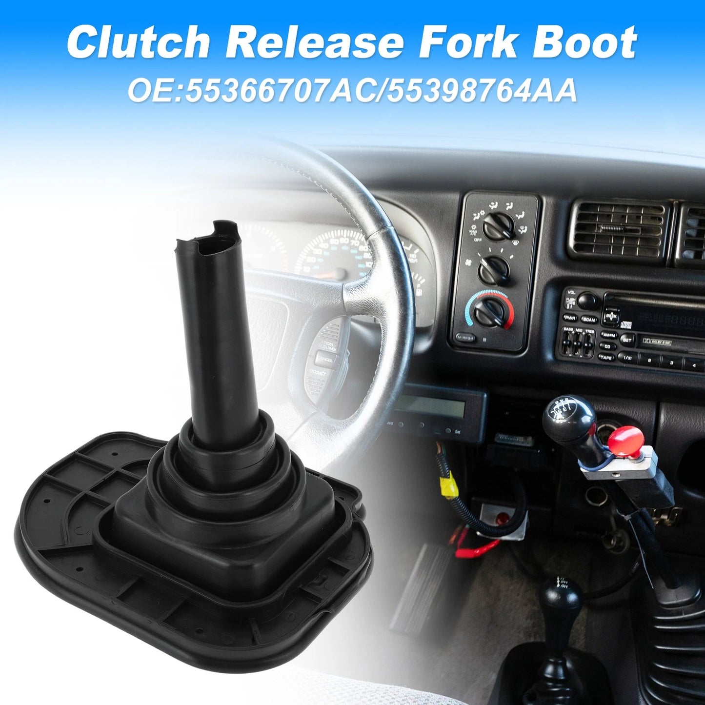 Gear Shifter Lever Lower Boot for Dodge Ram 1500/2500/3500