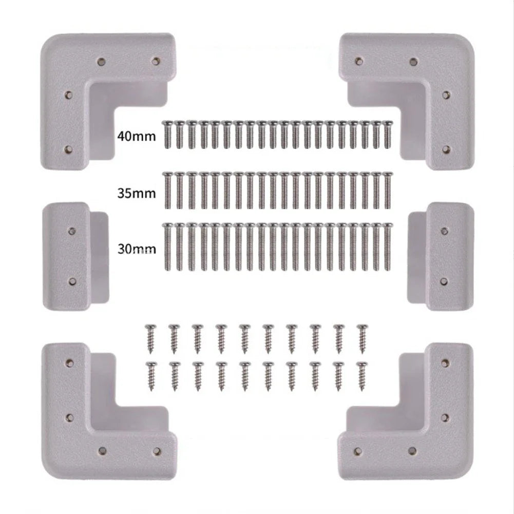 Sturdy ABS Solar Panel Mounting Kit for RV/Boat Applications