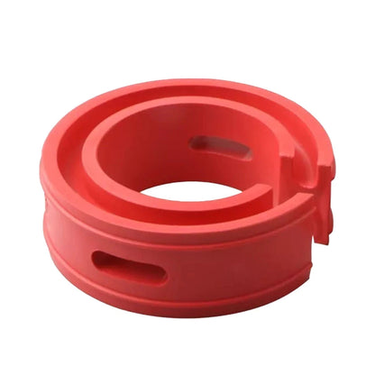 Car Interior Shock Absorber Coil Spring Power Cushion Red Rubber