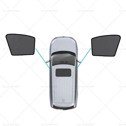 Magnetic Mesh Sun Blind Shades for Audi Q5 FY (2017-2025)