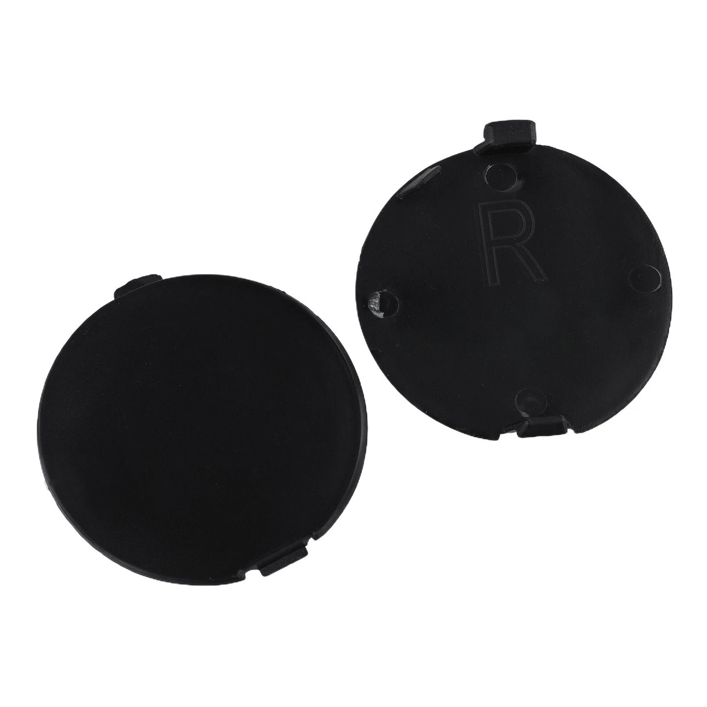Hook Eye Cover Unpainted Black for Mazda CX-3 (2014–2023)