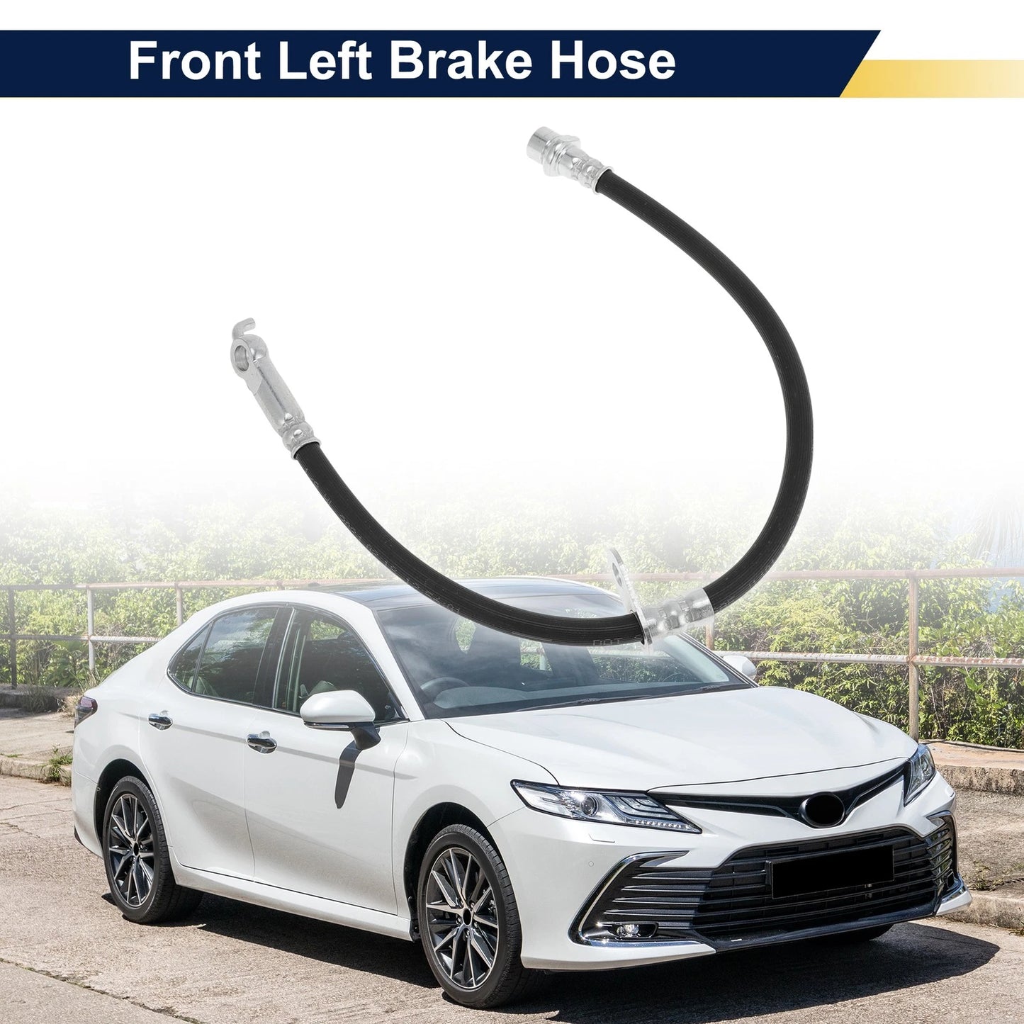 Front Left Brake Hose for Toyota Camry (2006–2015)