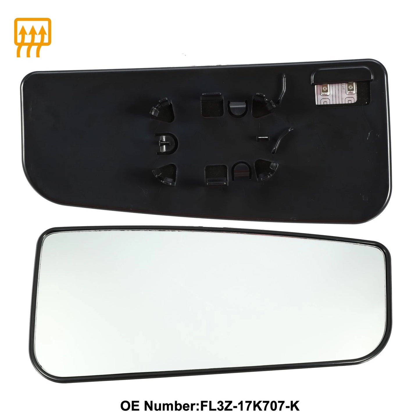 Towing Mirror Glass Lower for Ford F-150 F-250 F-350 F-450 F-550 (2004-2023)