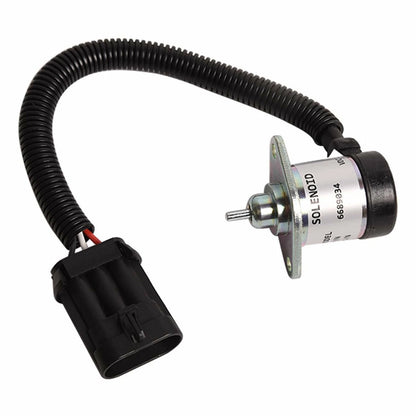 Fuel Shut Off Solenoid for Bobcat A300 A770 & Kubota V3300DIT V3800T