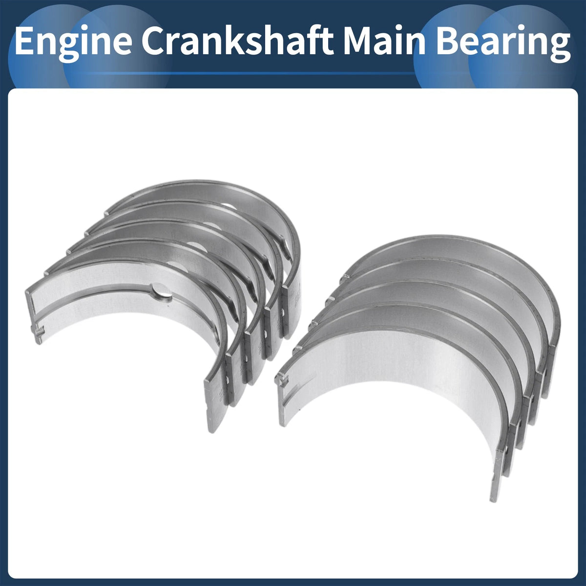 Main Bearing Set for Toyota DYNA (1984-1988) - 10 Pcs