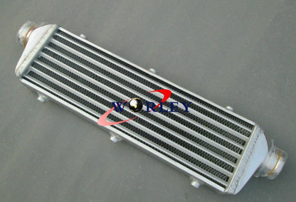 550x140x50mm Aluminum Turbo Intercooler 2.25" Inlet/Outlet for Car Model