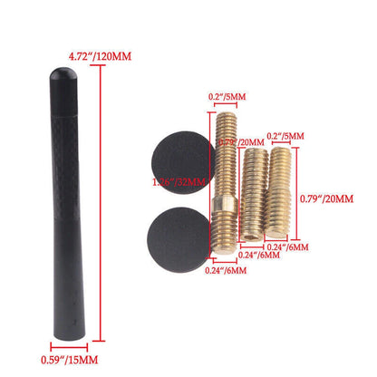 Short Bullet Antenna for Chevy GMC Truck SUV Silverado Sierra Denali