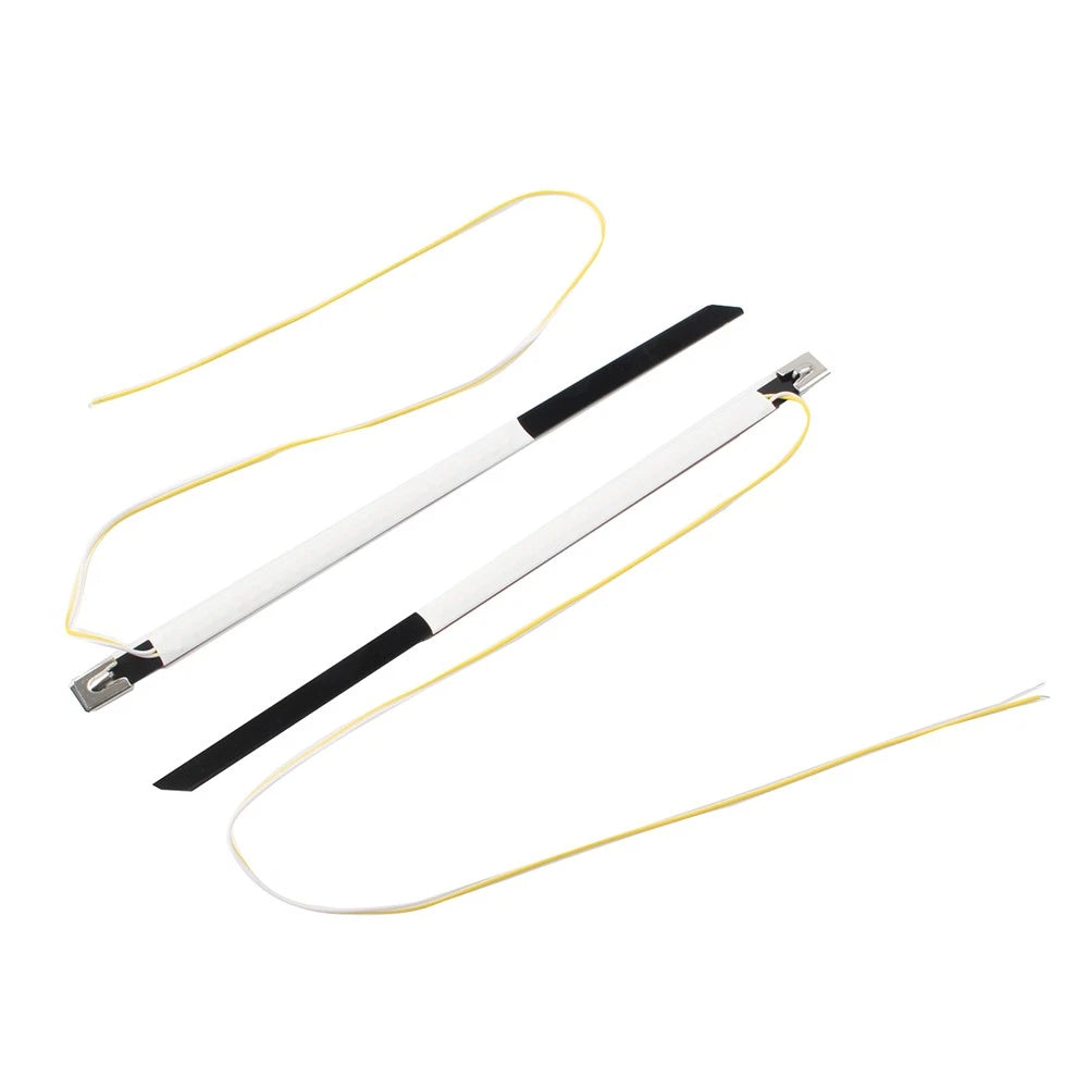 2 x LED Turn Signal Light Strips for Motorcycle Bike - Amber