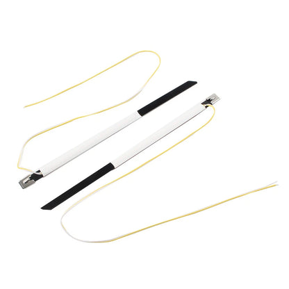 2 x LED Turn Signal Light Strips for Motorcycle Bike - Amber