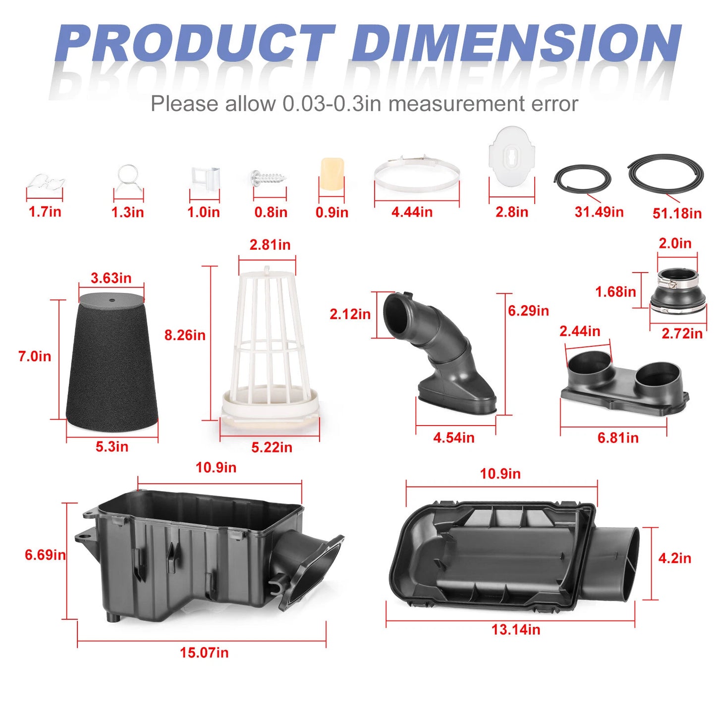 Air Filter Box & Cover Kit for Yamaha Banshee YFZ 350 (1987-2006)