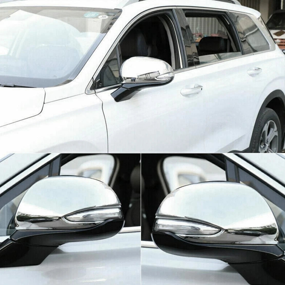 Rearview Mirror Cover for Hyundai Santa Fe (2019-2022)