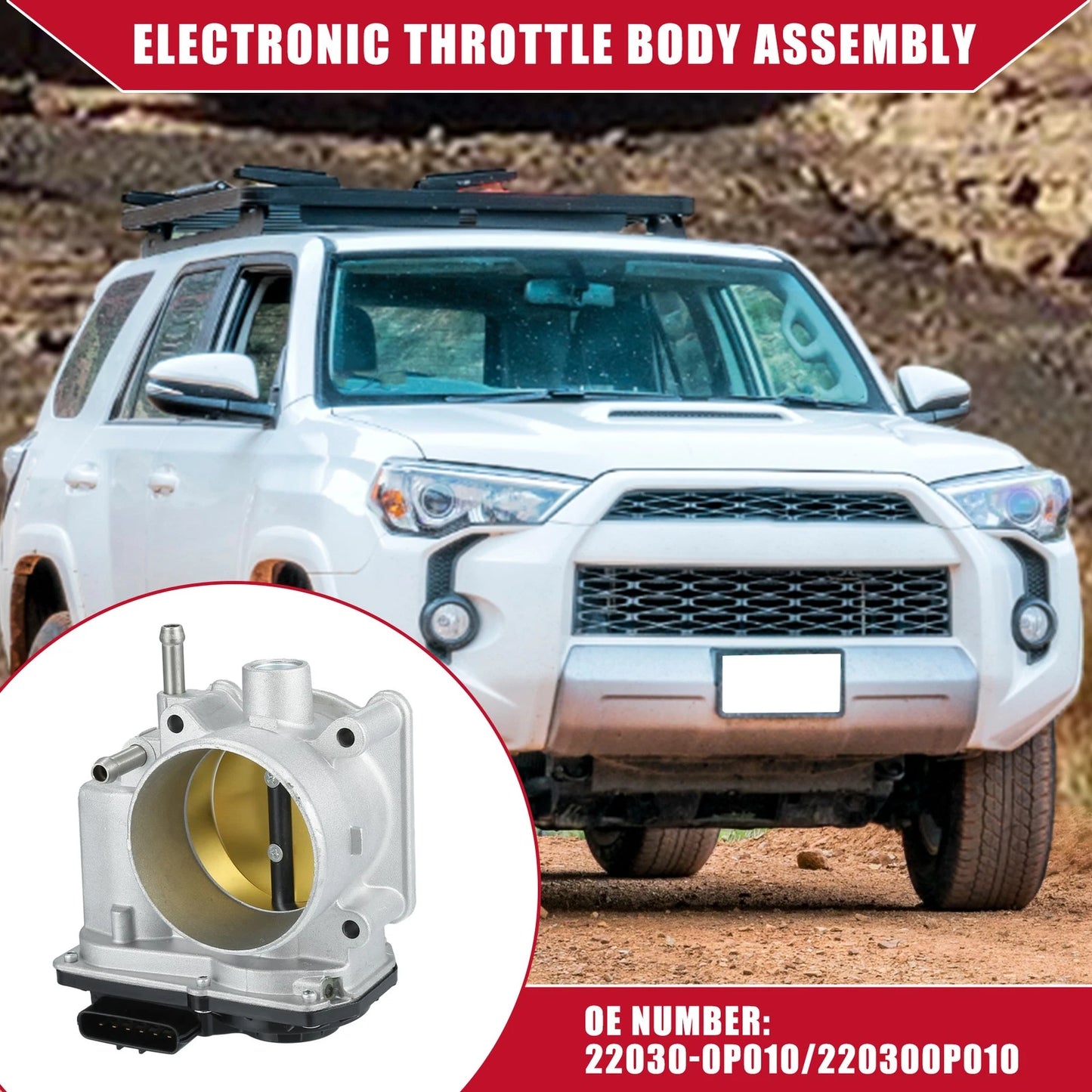 Electronic Throttle Body Assembly for Toyota 4Runner (2003–2009)