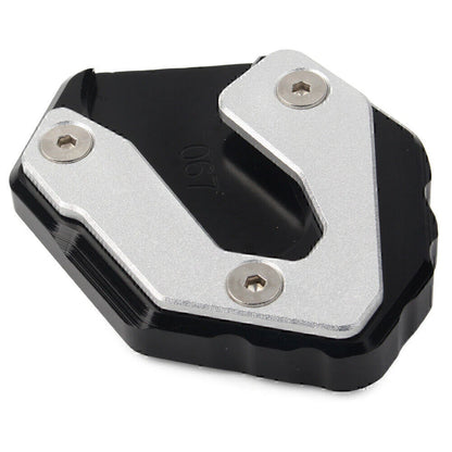 CNC Black Side Kickstand Extension Plate for Yamaha MT-09 Tracer, XSR 900