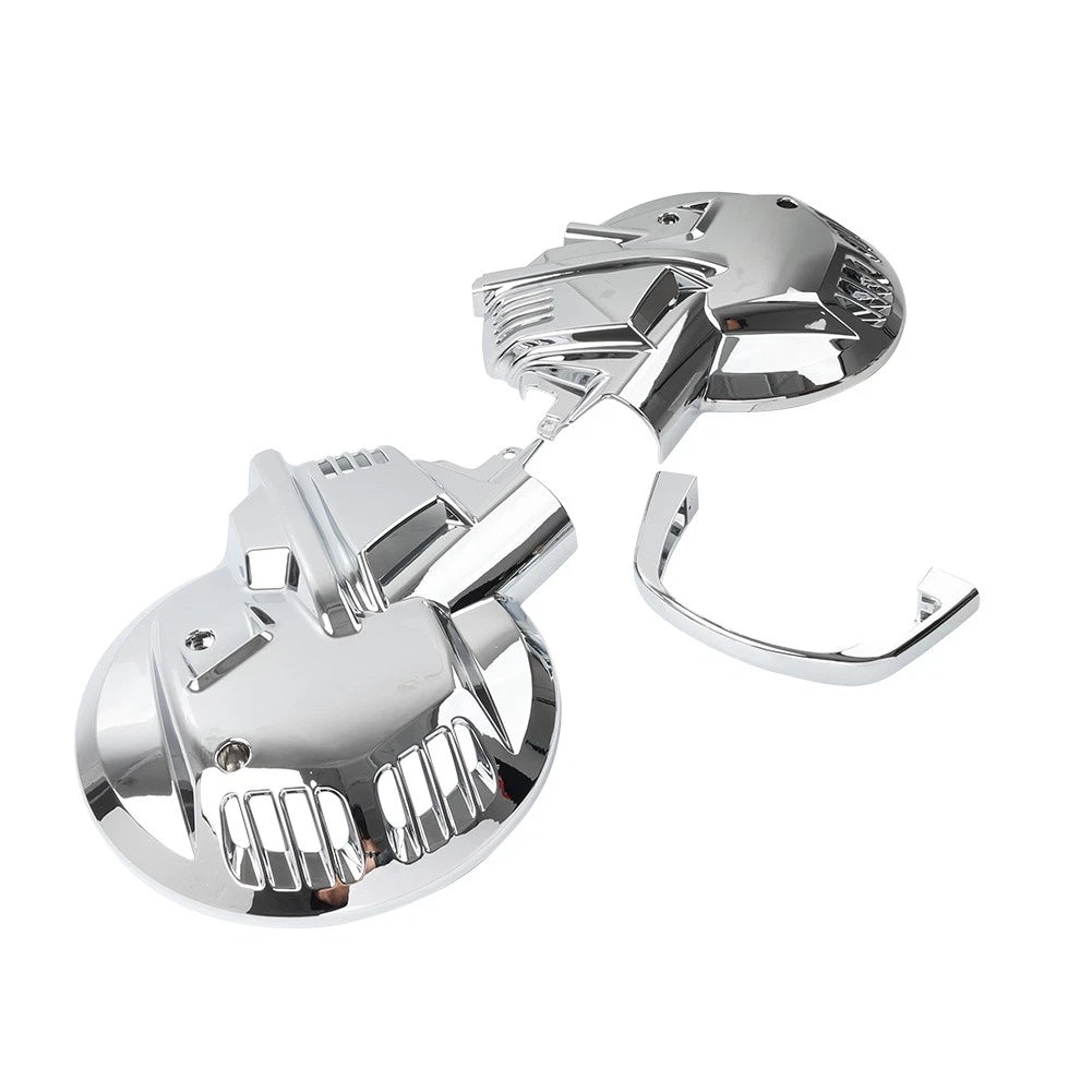 Chrome Front Brake Rotor Disc Covers for Honda Goldwing GL1500 88-00