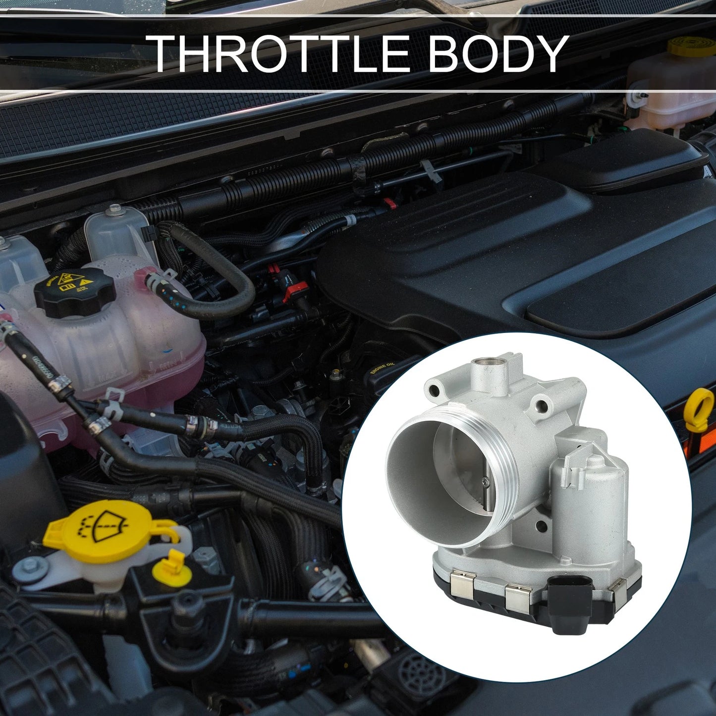 Throttle Body Actuator for Volvo C70 2.3L L5 2.4L (2002-2004)