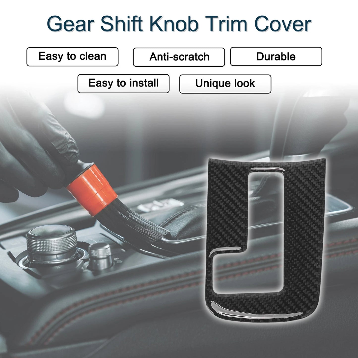 ABS Gear Shift Knob Cover for Subaru Impreza (2012-2014)