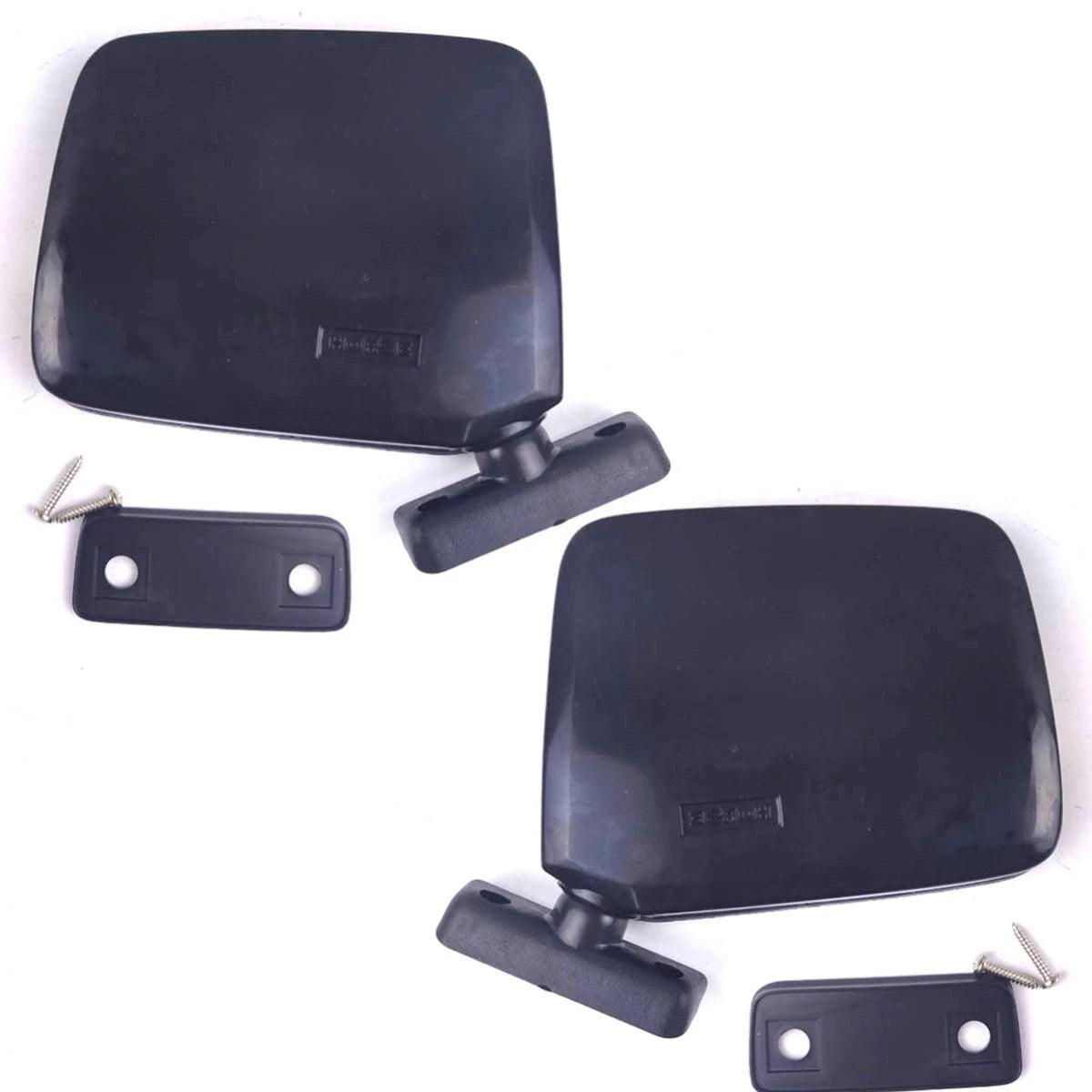 Side Door Mirror Black Pair Fits Datsun Nissan 720 SD23 Pickup UTE 1980-86 D06