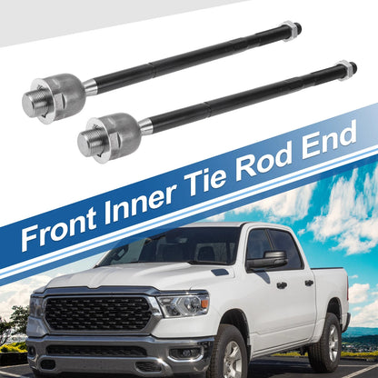 2 Pcs Front Inner Tie Rod End Links for Dodge Ram 1500 (2006-2012)