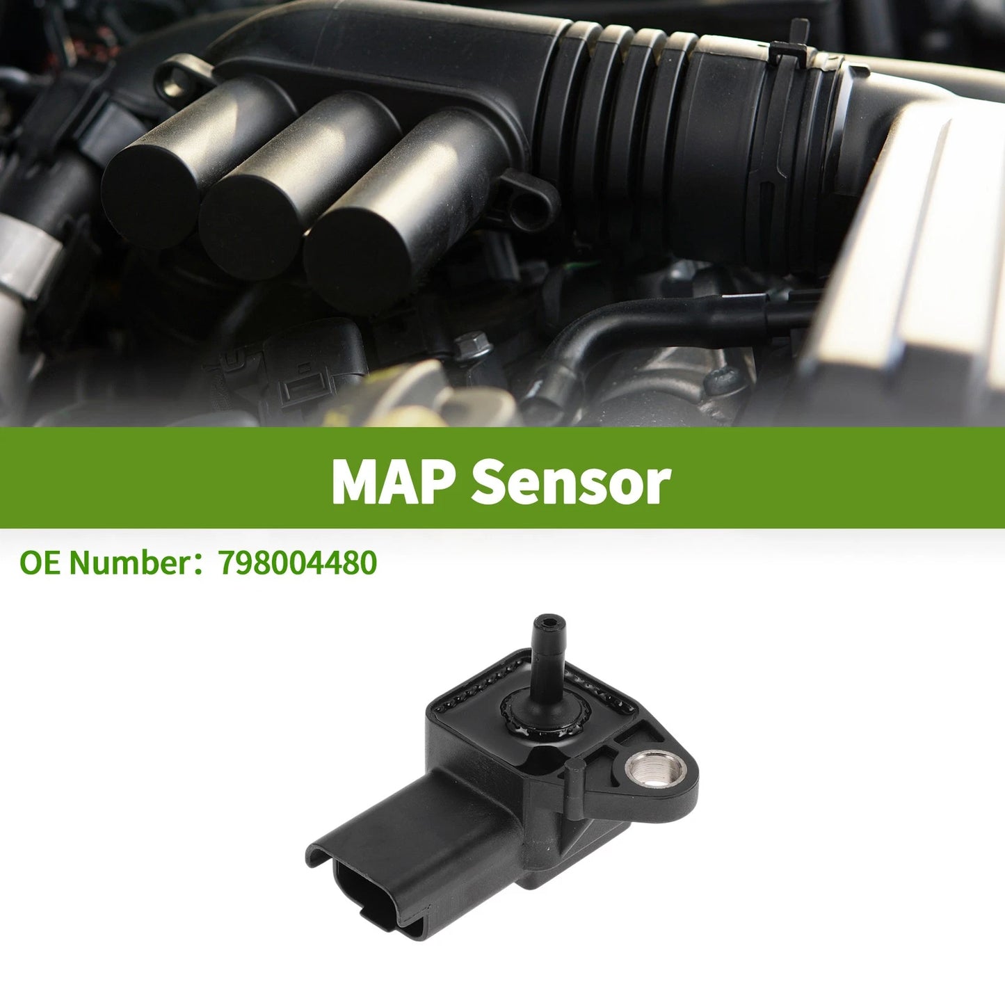 MAP Sensor for PEUGEOT 406 (2000-2004)