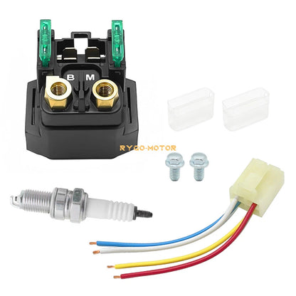 Starter Solenoid Relay Plug Spark for Yamaha Raptor 350 660R (2001-2013)