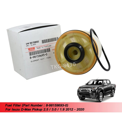 Fuel Filter for Isuzu Dmax 2.5/3.0/1.9 (2012-2020)