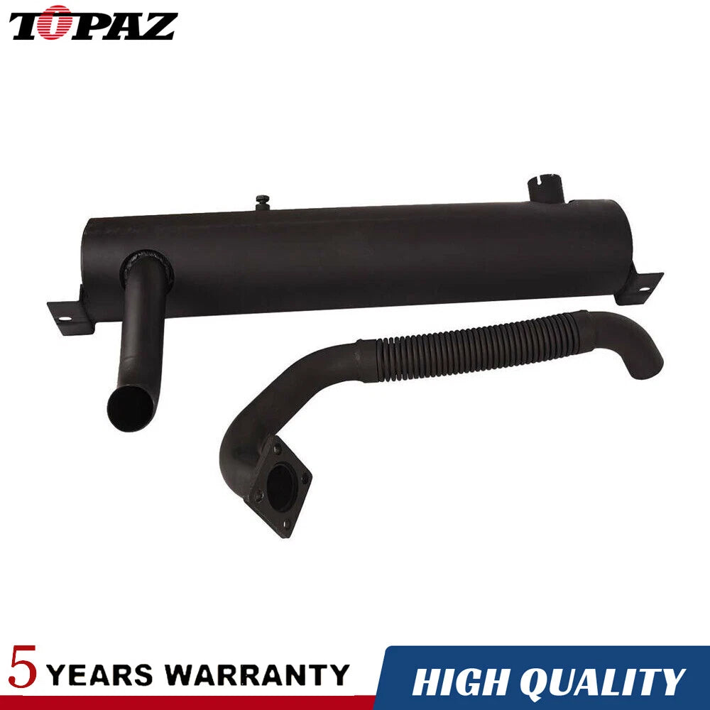 Spark Arrestor Insulated Muffler Flex Exhaust Pipe for Bobcat 751-773