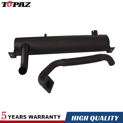 Spark Arrestor Insulated Muffler Flex Exhaust Pipe for Bobcat 751-773