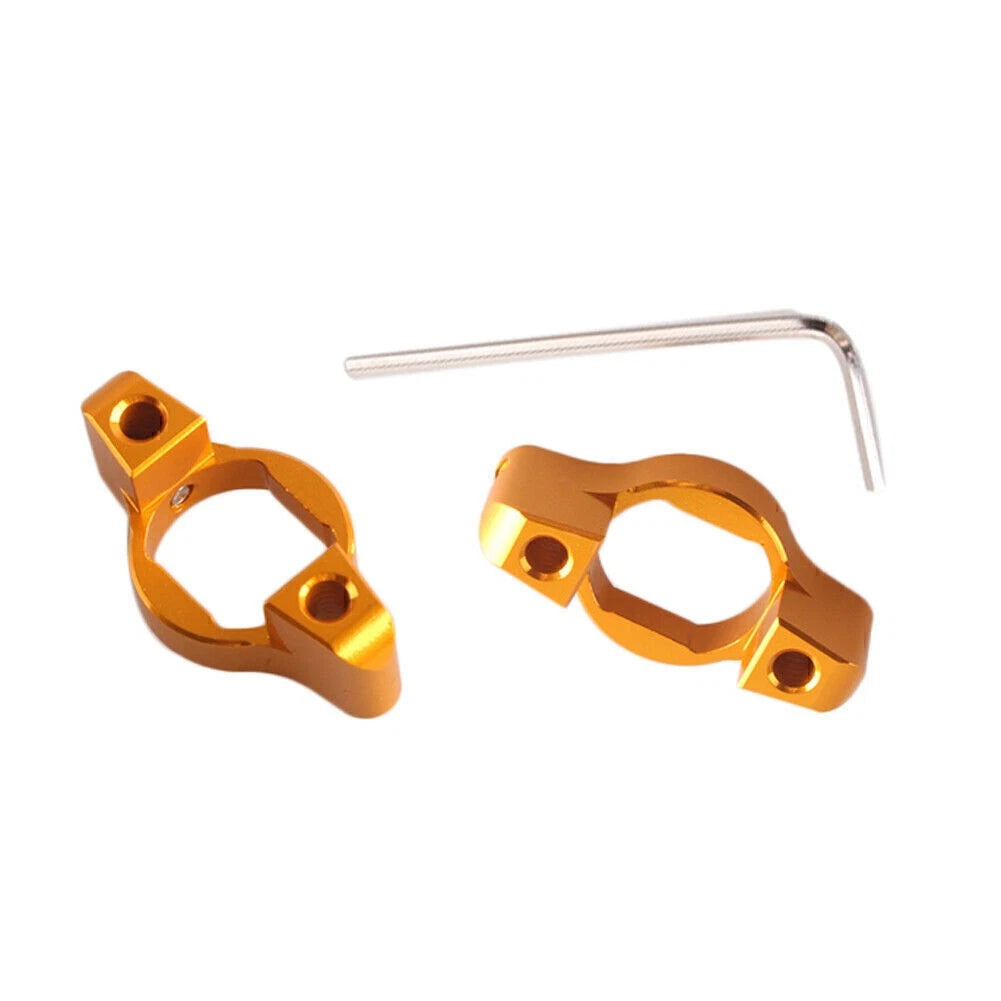 14x18mm Gold Front Fork Preload Adjusters for Suzuki Honda CBR600 (2001-2007)