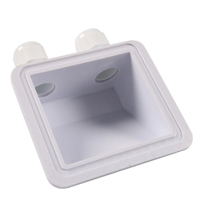 Double Wire Cable Entry Gland Box for Solar Panel Junction RV Caravan Boat