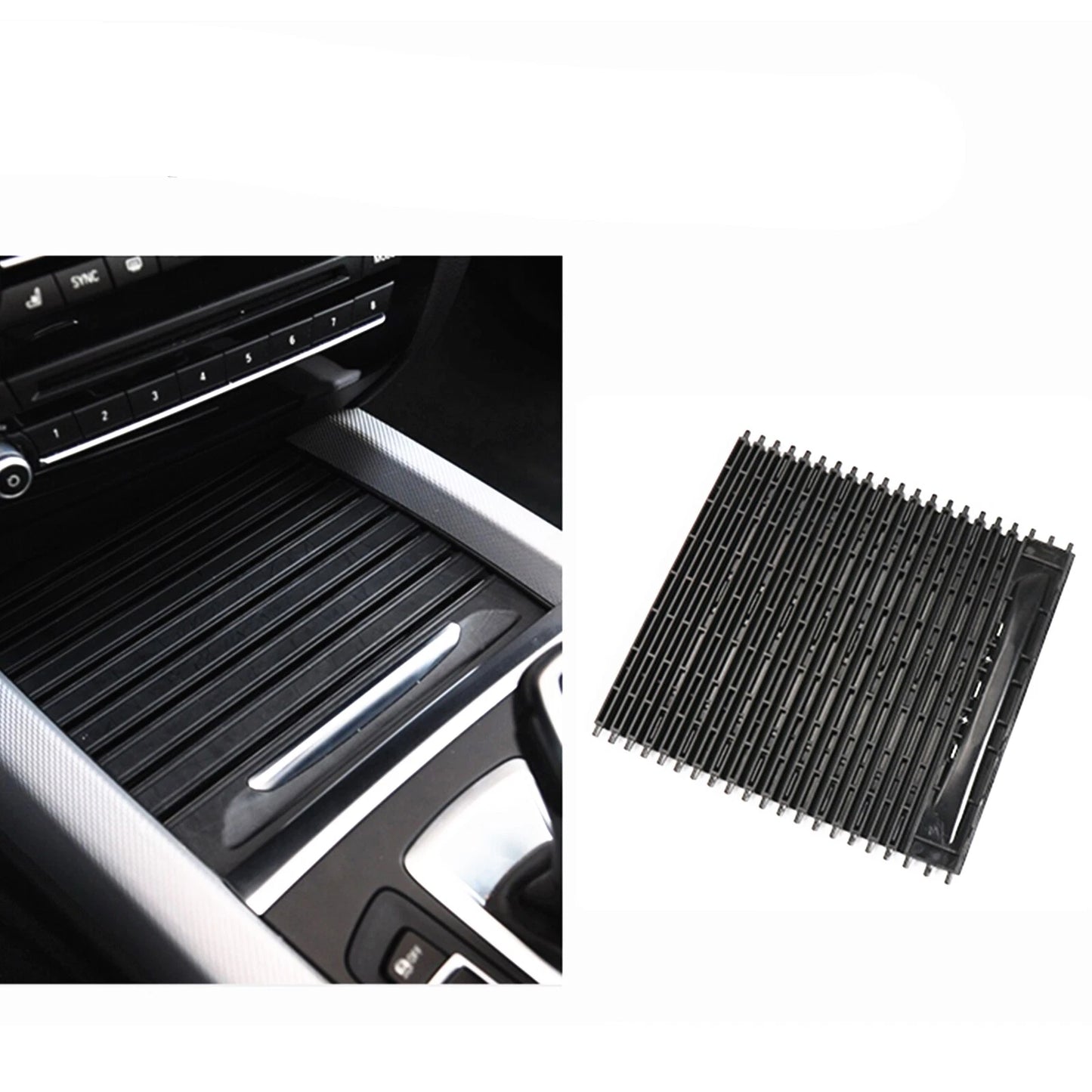 Cup Holder Roller Blind Cover for BMW F15 X5M, F16 X6M (2014-2019)