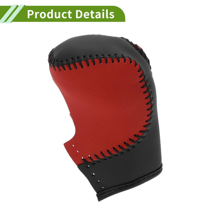 Gear Shift Knob Cover for Honda Civic 2022-2024 (1 Pc, Black Faux Leather)