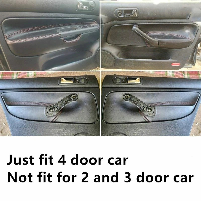 RHD Interior Door Panels Armrest Leather Cover for VW Bora/Jetta/Golf MK4