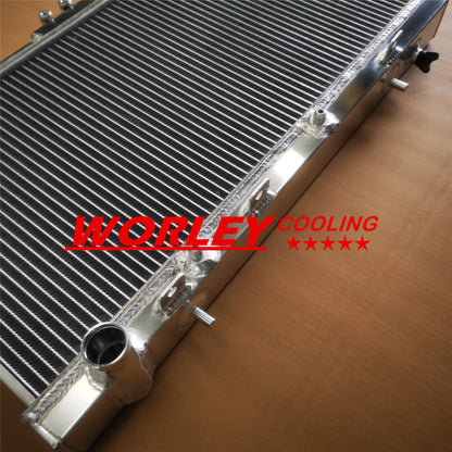 2 Row Aluminum Radiator for Nissan 200SX SE-R SR20DE 2.0L (1996-1999)