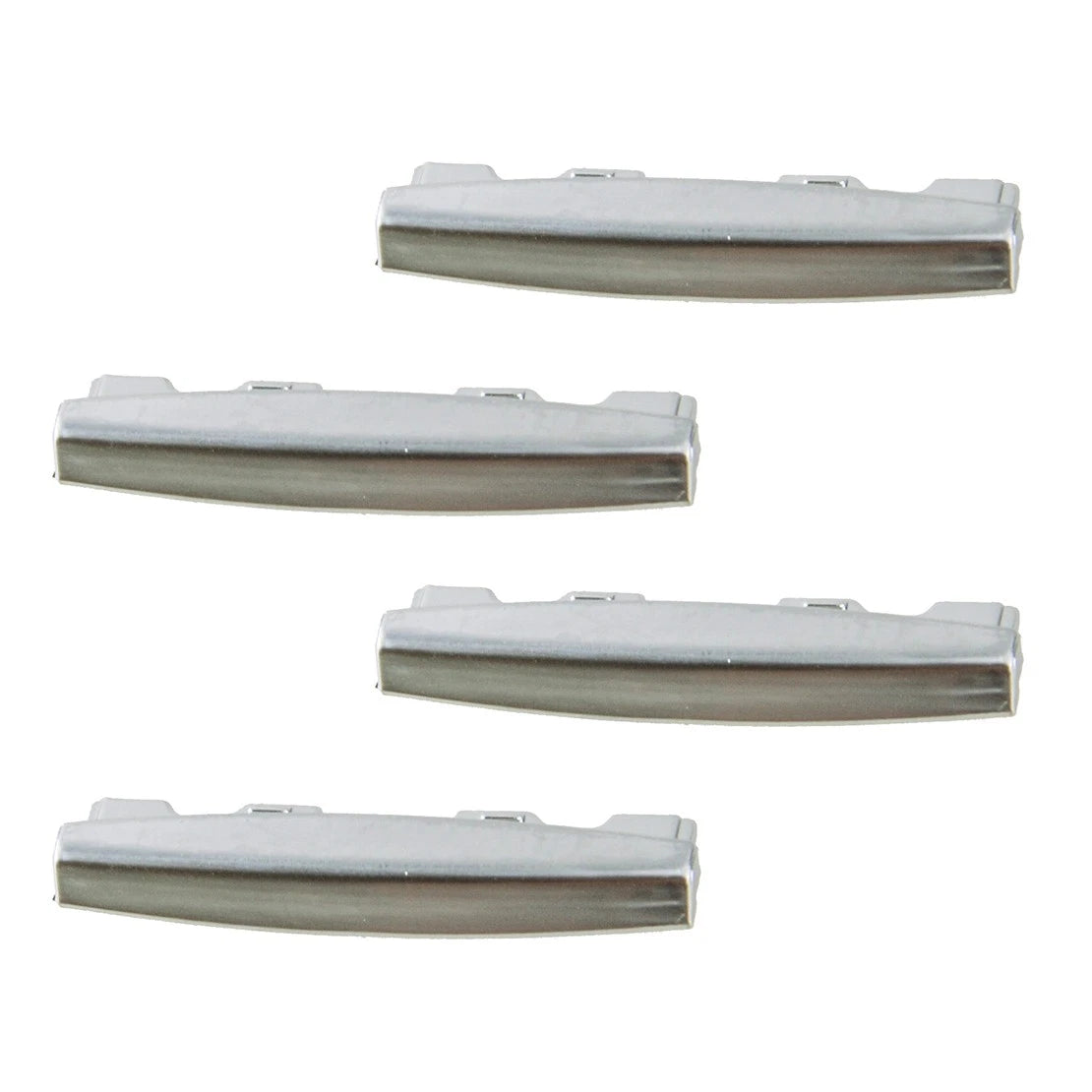 4 x Chrome Trim Air Vent Paddle for BMW X5/X6 F16/F86 (2014-2020)