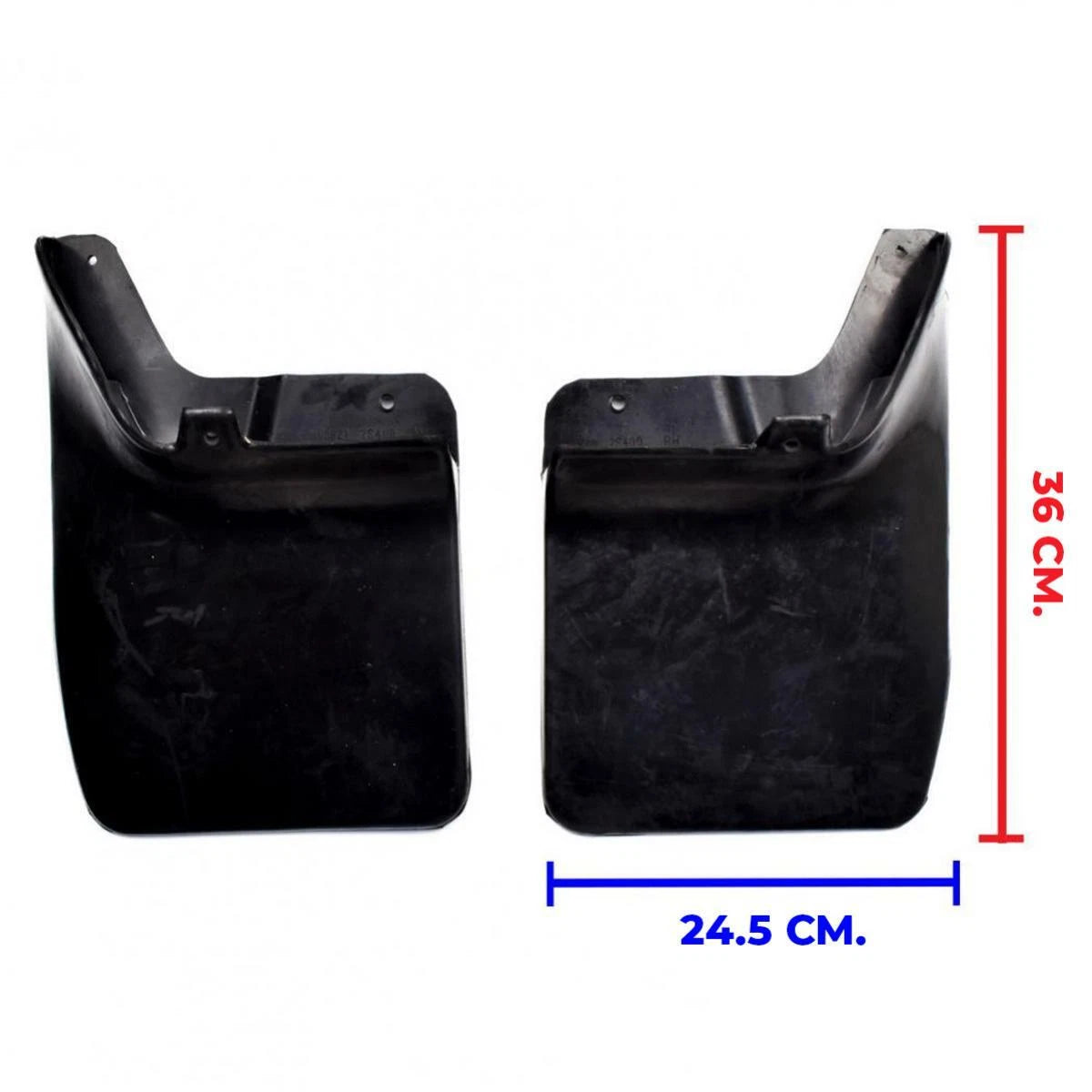 Rear Mud Flaps Rubber Splash Guard Fits Nissan Navara Frontier D22 2WD 1999-04
