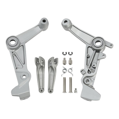 Front Driver Footpegs & Mount Bracket 2x for Aprilia RS660 (2021 - 2025)