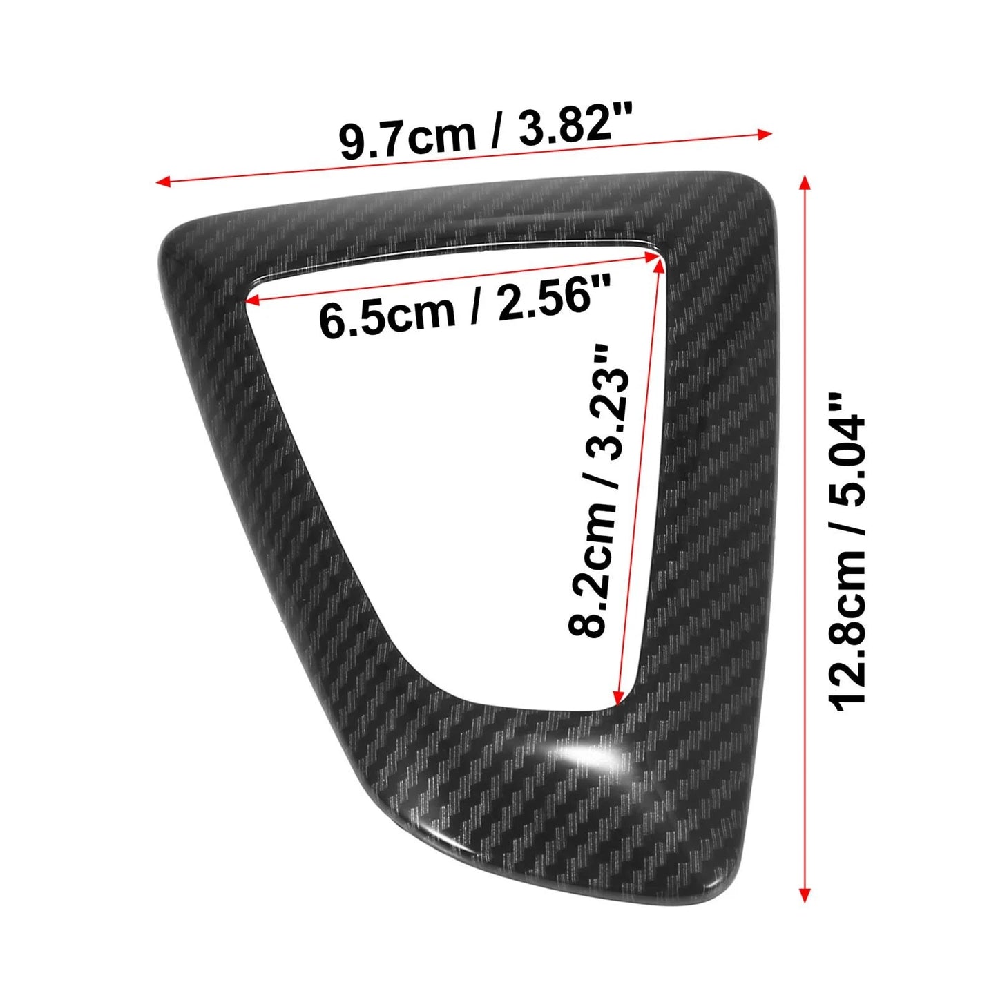Carbon Fiber Pattern Gear Shift Frame Cover Trim for BMW F20 F21 F22 F23