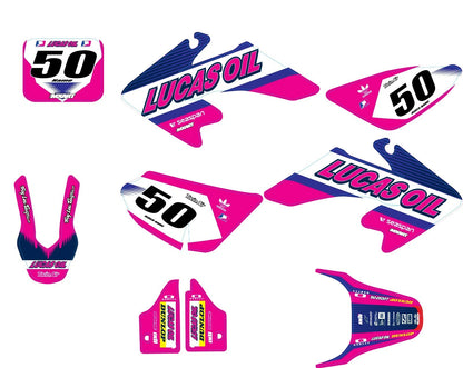 Active Pink Decal Kit for Honda CRF 50 (2004-2012) Stickers Graphics