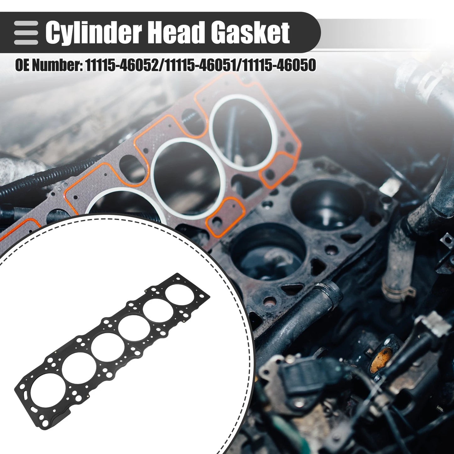 Cylinder Head Gasket for Toyota Supra Twin Turbo 3.0L L6 (93-98)