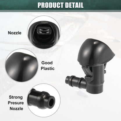 2 x Windshield Wiper Washer Nozzles for Honda Odyssey (2011-2013)