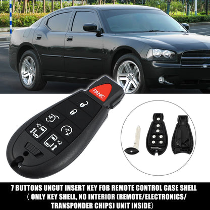 Keyless Entry Remote Key Shell Cover for Dodge Chrysler (No Chip)